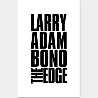 Larry Adam Bono The Edge Posters and Art